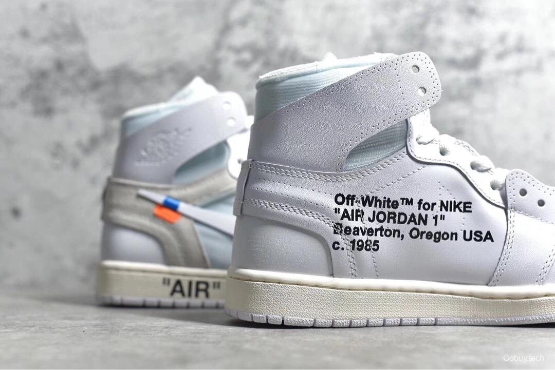 Off-White × Air Jordan 1 Retro High White