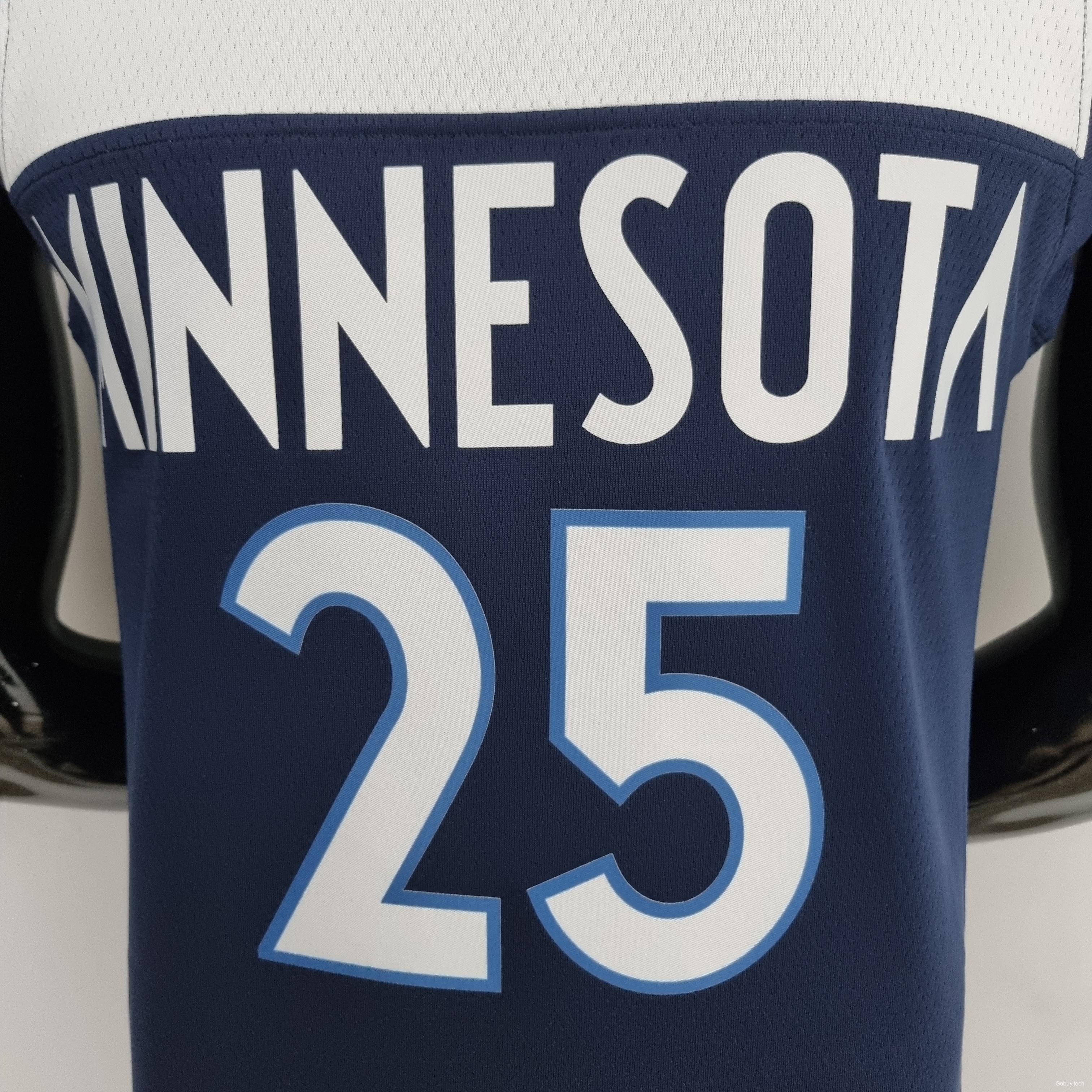 75th Anniversary Minnesota Timberwolves Rose #25 Royal Blue NBA Jersey