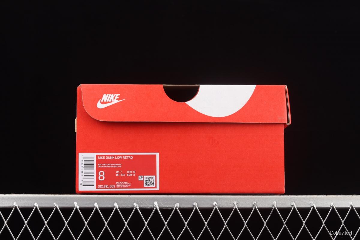 NIKE SB DUNK Low Georgetown Grey Blue Georgetown SB rebound Fashion Leisure Board shoes DD1391-003