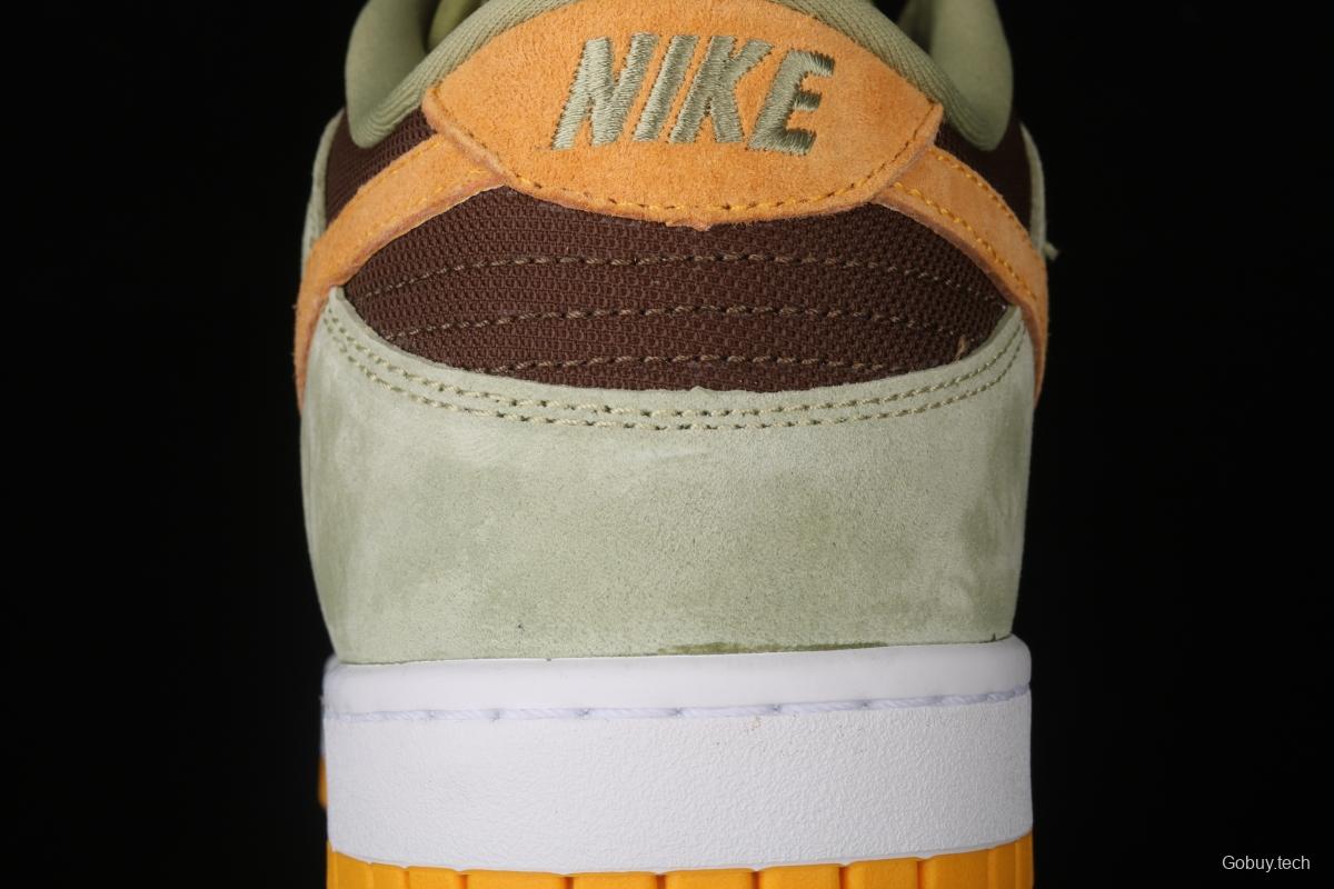 NIKE SB DUNK Low Prm green brown orange SB rebound fashion casual board shoes DH5360-300