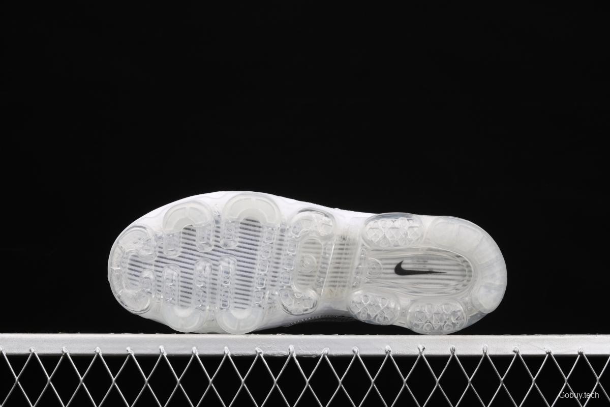 OFF-White x NIKE Vapor Max joint name steam air cushion jogging shoes AA3831-100