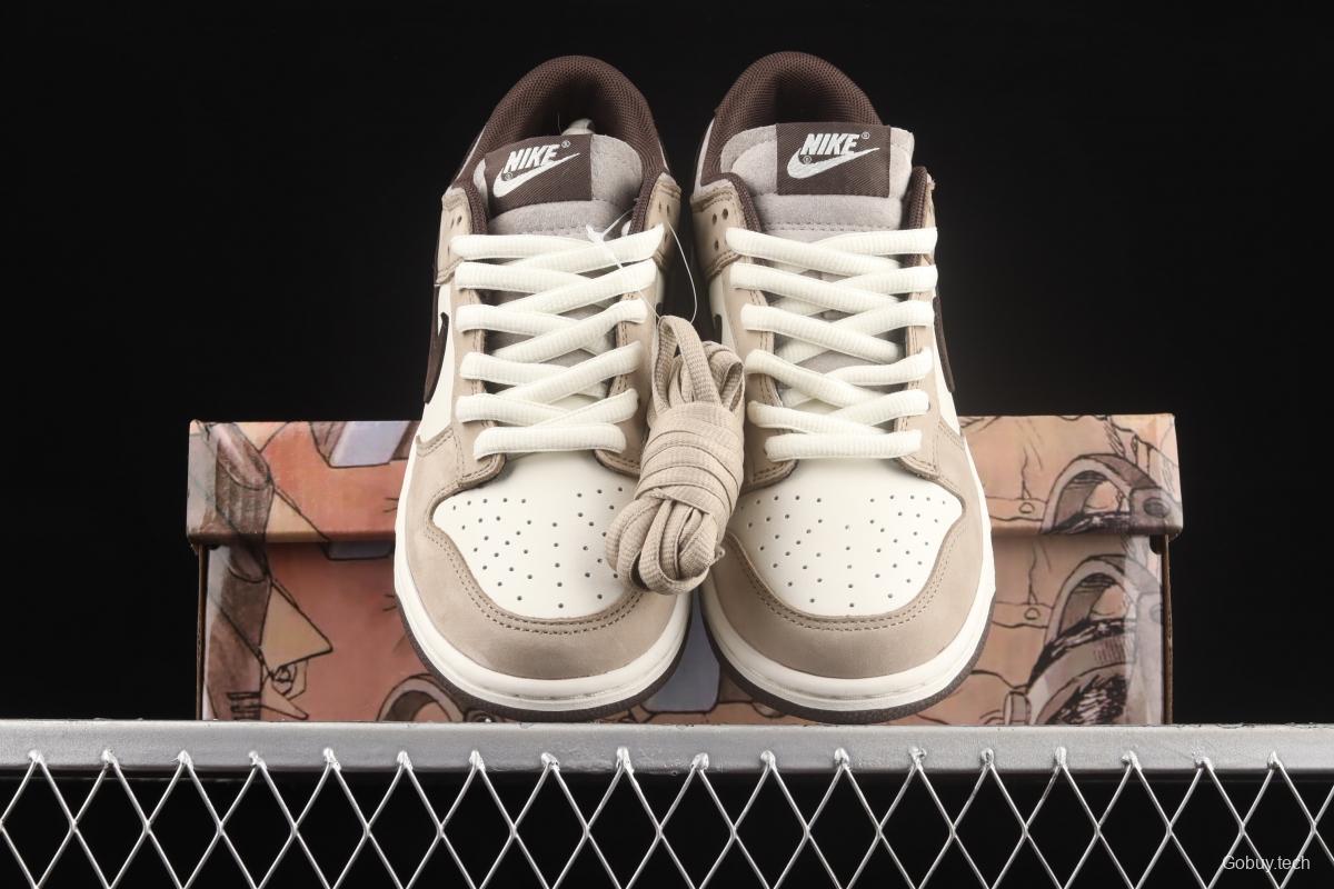 Otomo Katsuhiro x NIKE SB DUNK Low Steamboy OST Dayou Keyang co-named gray brown SB low-top sports and leisure board shoes LF0039-002