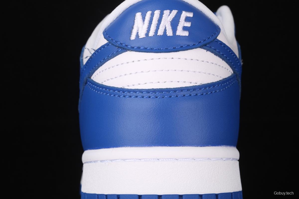 NIKE SB DUNK Low NCAA 35th Anniversary White Blue first year Color matching Skateboard shoes CU1726-100