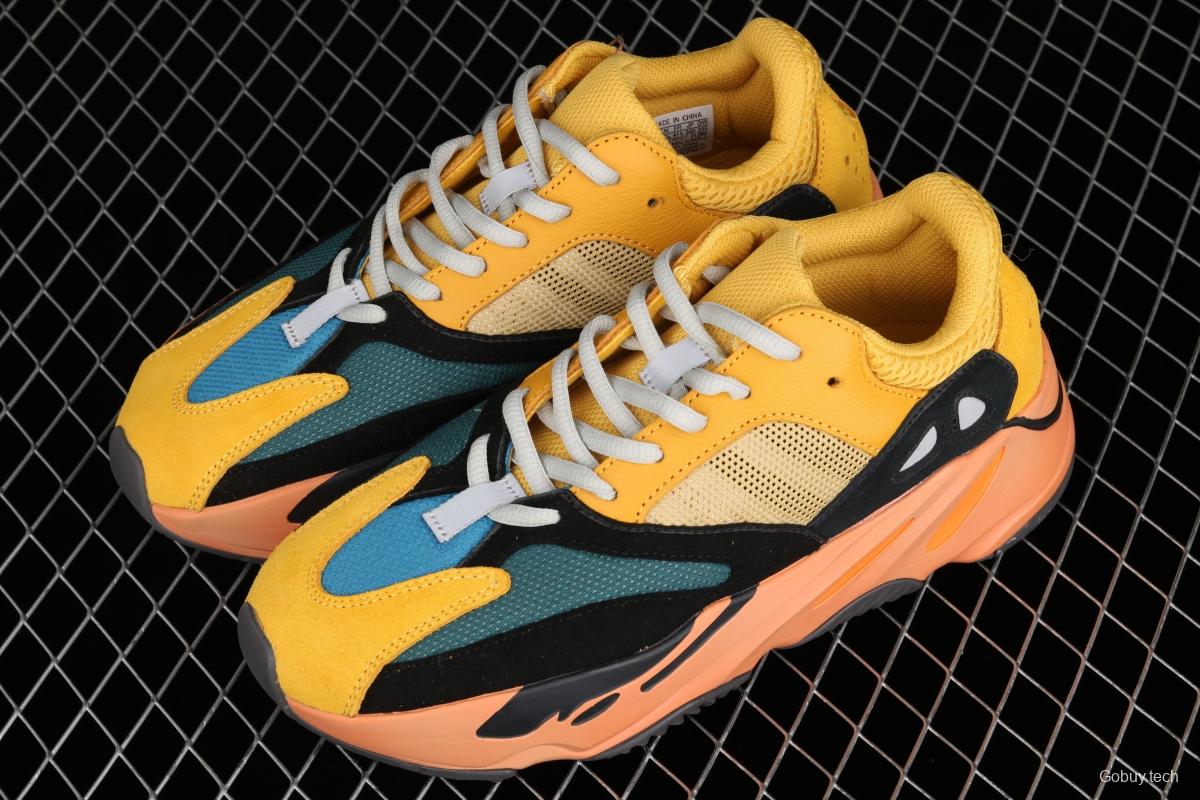 Adidas Yeezy Boost 700V2 Sun GZ6984 coconut 700sun orange-yellow running shoes BASF popcorn