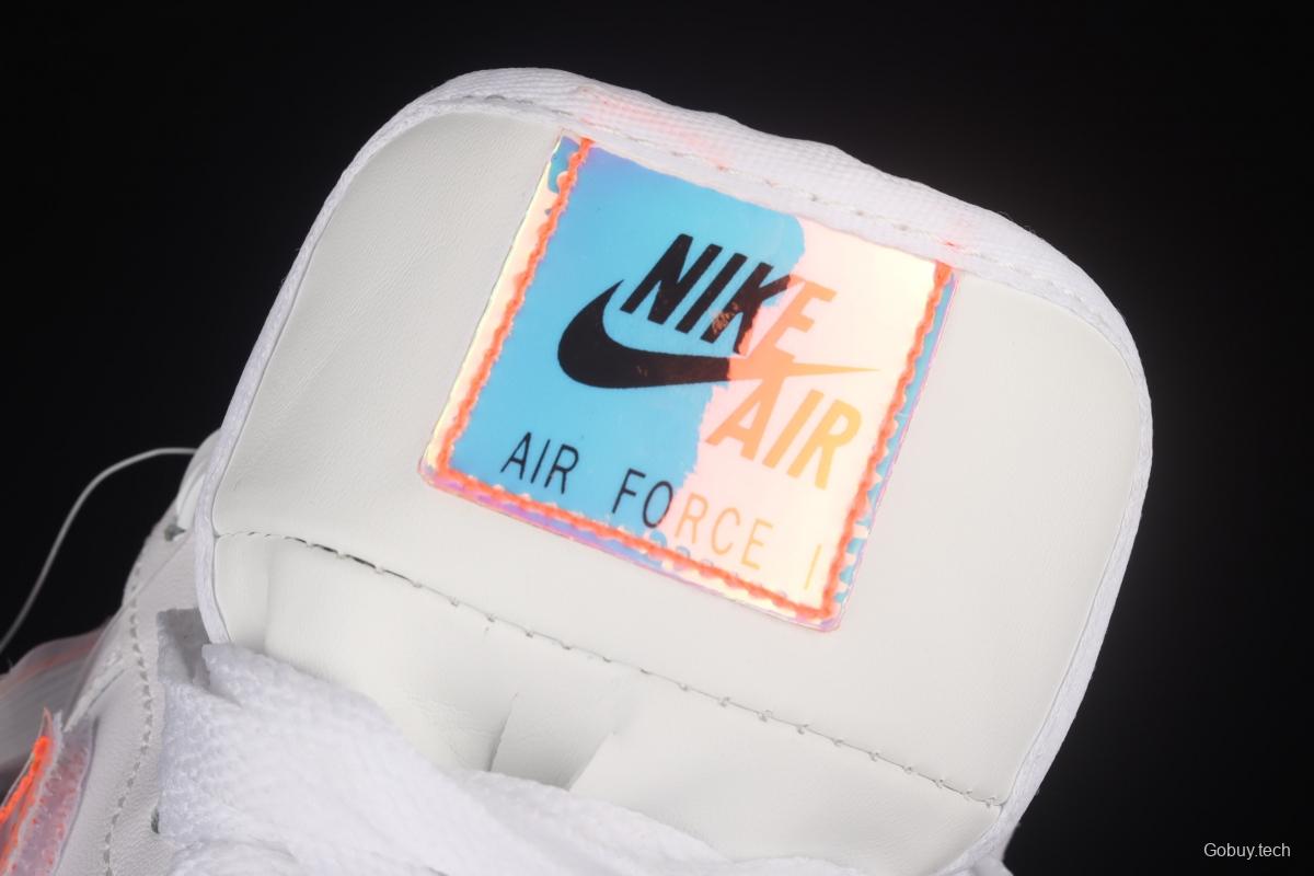 NIKE Air Force 1 Rwact QS Laser Game Pixel Hook change low-end Fashion Leisure Sports shoes DC0710-191