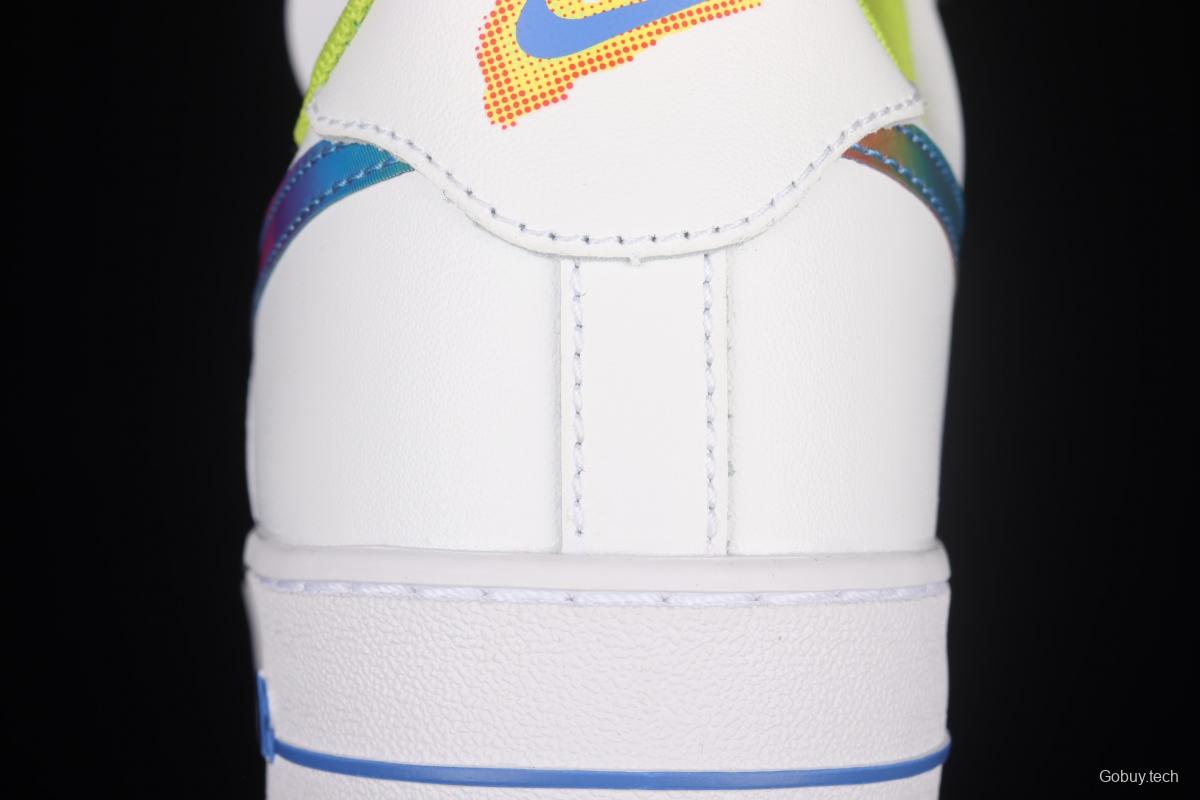 NIKE Air Force 11607 Low 3D colorful hook low-top casual board shoes DQ7767-100