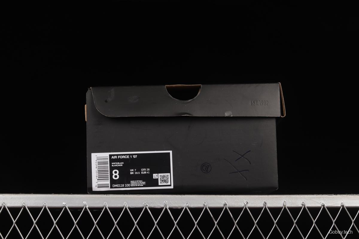 NIKE Air Force 1'07 Low Low Top Casual Sneakers DM0118-100