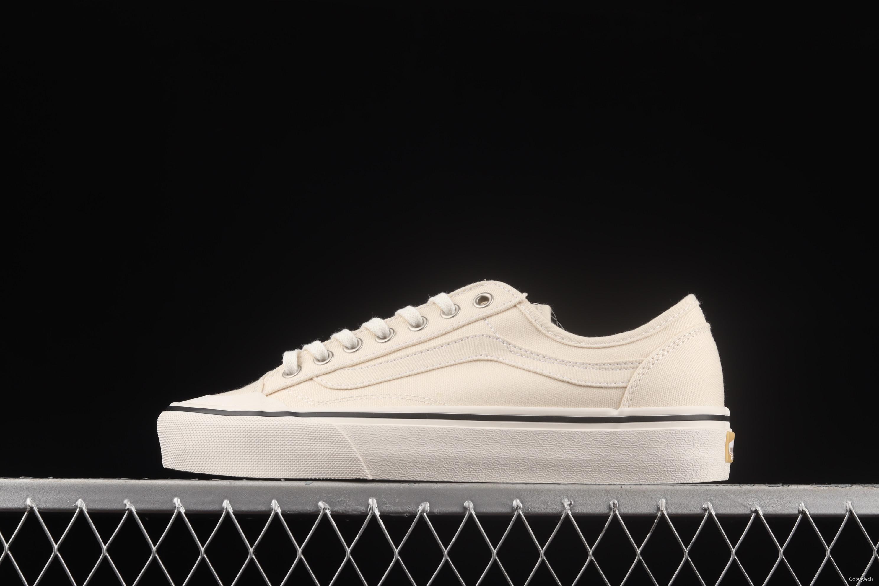 Vans Style 36 SF 2021 new color green beige white PEACEMINUSONE same style Baotou low top casual board shoes VN0A3WKT6QY