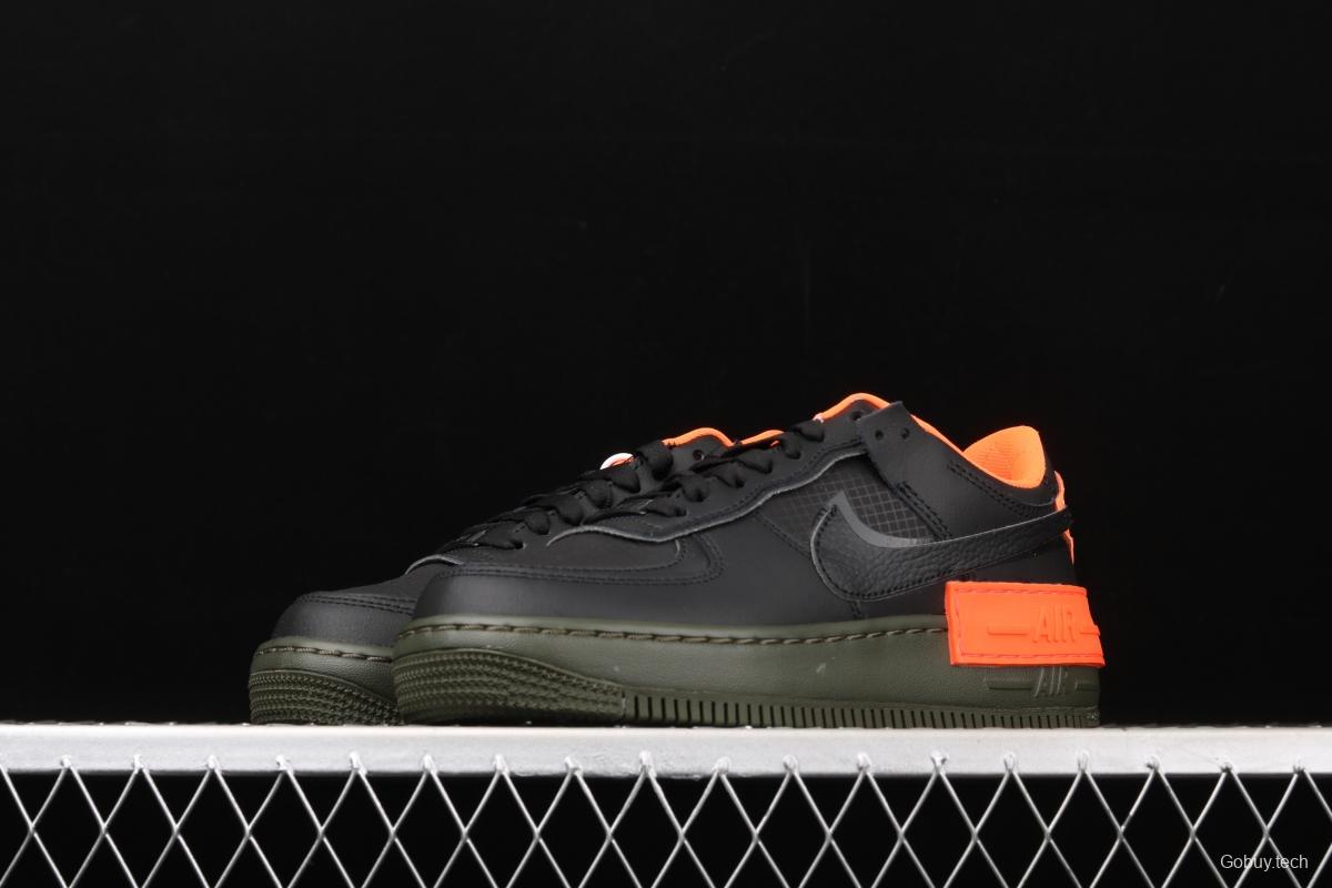 NIKE Air Force 1 ShAdidasow light weight heightened low-top 100-board shoes CQ3317-001