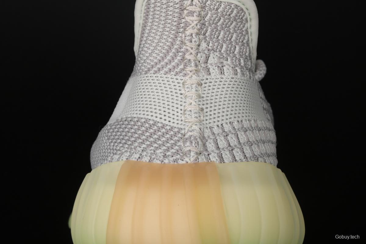 Adidas Yeezy Boost 350 V2 Tailgate FX4348 Darth Coconut 350 second generation hollowed-out Asian gray angel color BASF Boost original