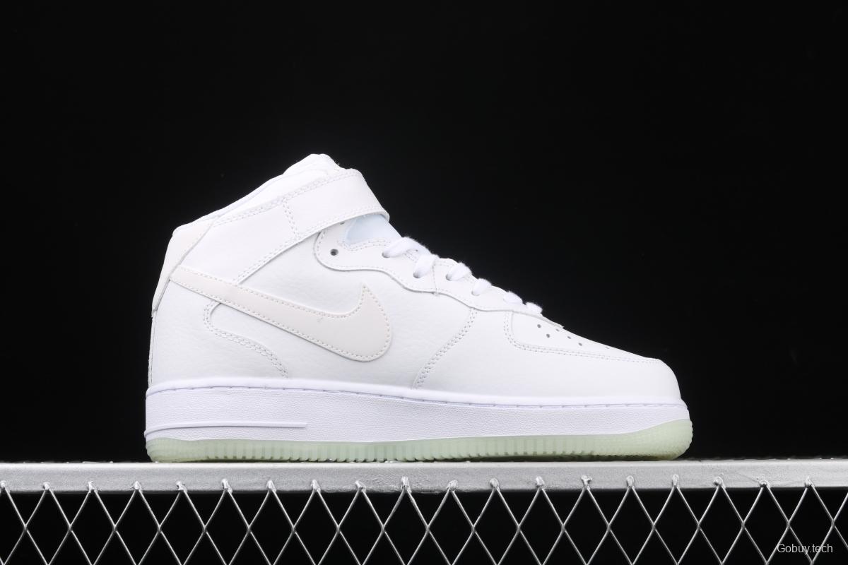 NIKE Air Force 11607 ESS Night Light sole 3M reflective Zhongbang Leisure Board shoes AO2133-101