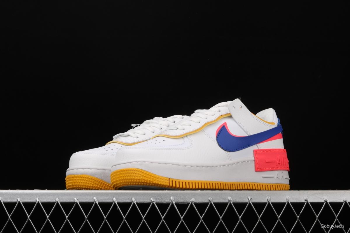 NIKE Air Force 1 ShAdidasow light weight heightened low-top 100-top board shoes CI0919-105