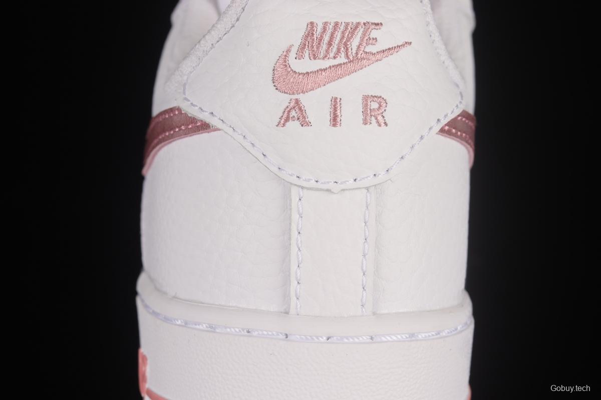 NIKE Air Force 1'07 Low White Rose Pink Low Casual Sneakers CT3839-104