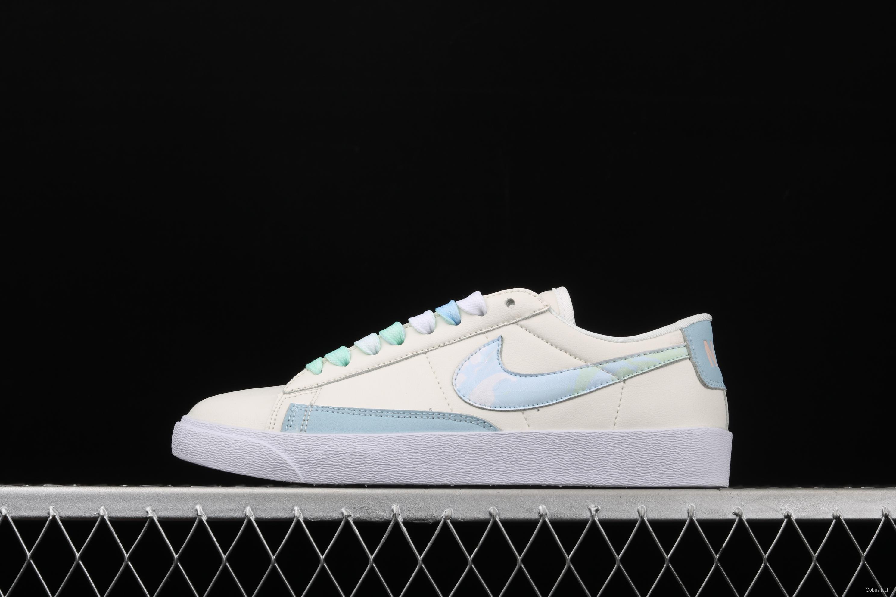 NIKE Blazer Low Prm Trail Blazers low-top skateboard shoes CZ8688-146