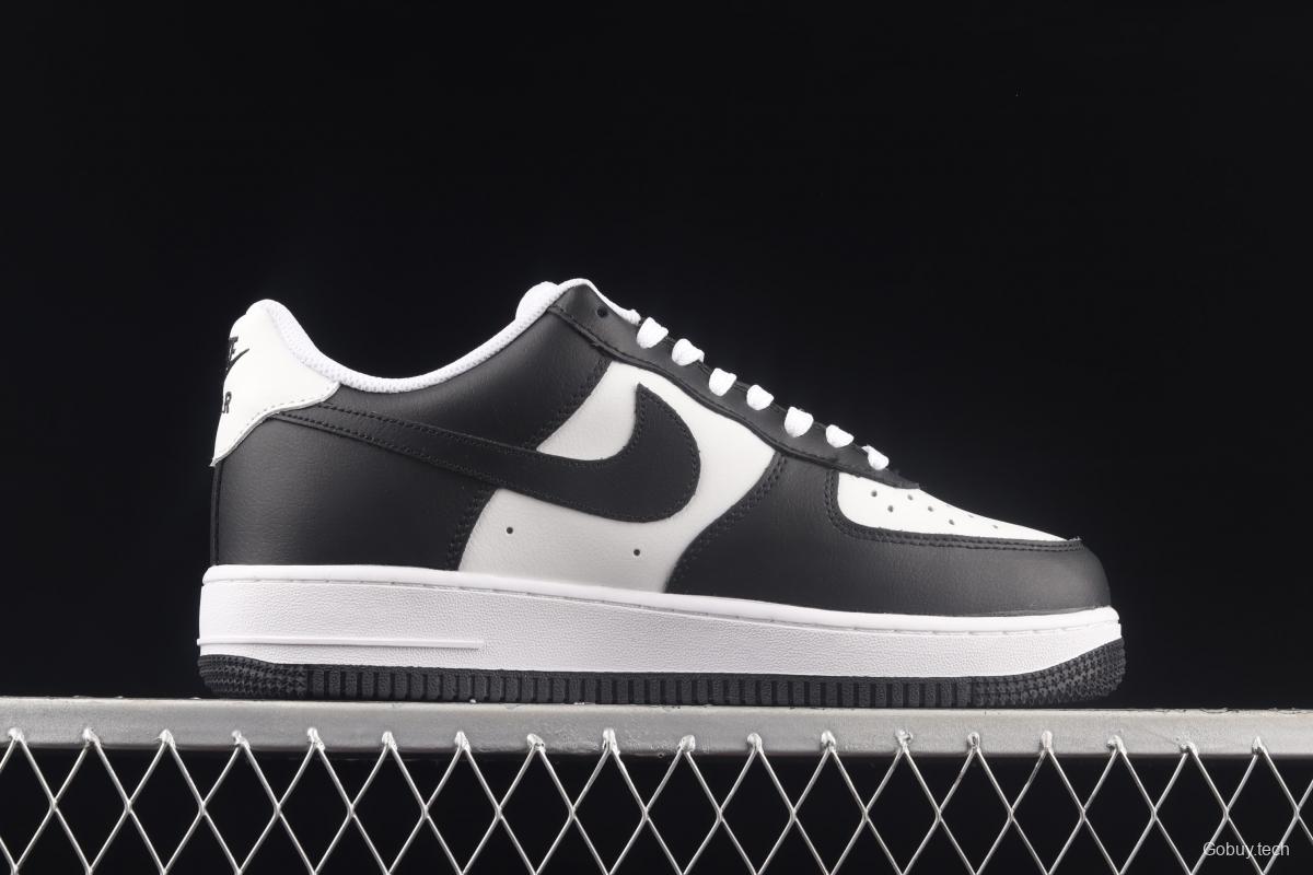 NIKE Air Force 1x 07 Low black and white panda classic low-top casual board shoes AQ4134-100