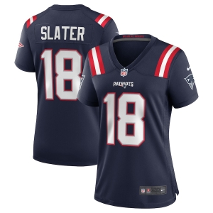 Women's Matthew Slater Navy Player Limited Team Jersey