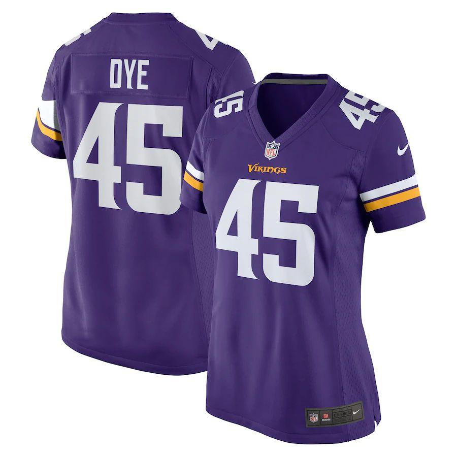 Women's Troy Dye Purple Player Limited Team Jersey