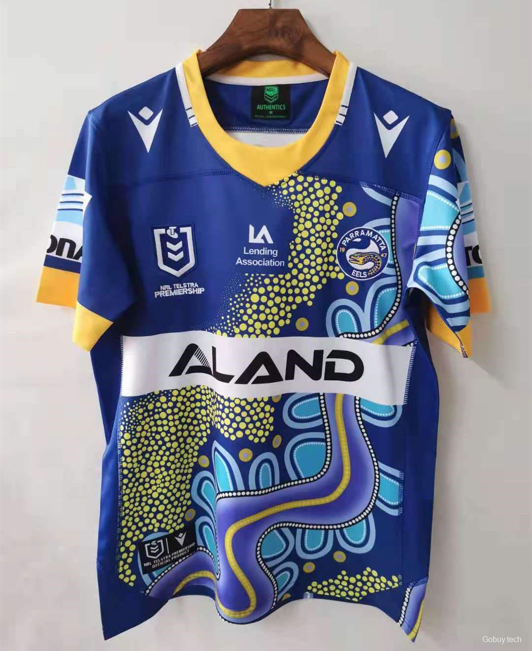 Parramatta Eels 2021 Mens Indigenous Rugby Jersey