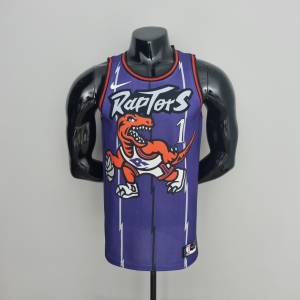 Toronto Raptors McGRADY#1 Purple NBA Jersey