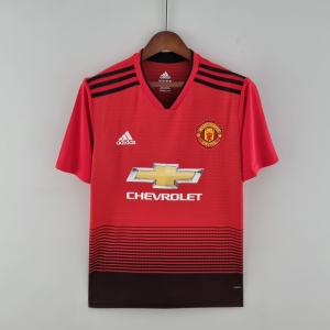 Retro 18/19 Manchester United Home Soccer Jersey