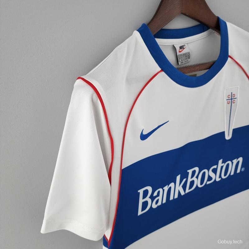 Retro 2002 Deportivo Universidad Católica Home  Soccer Jersey