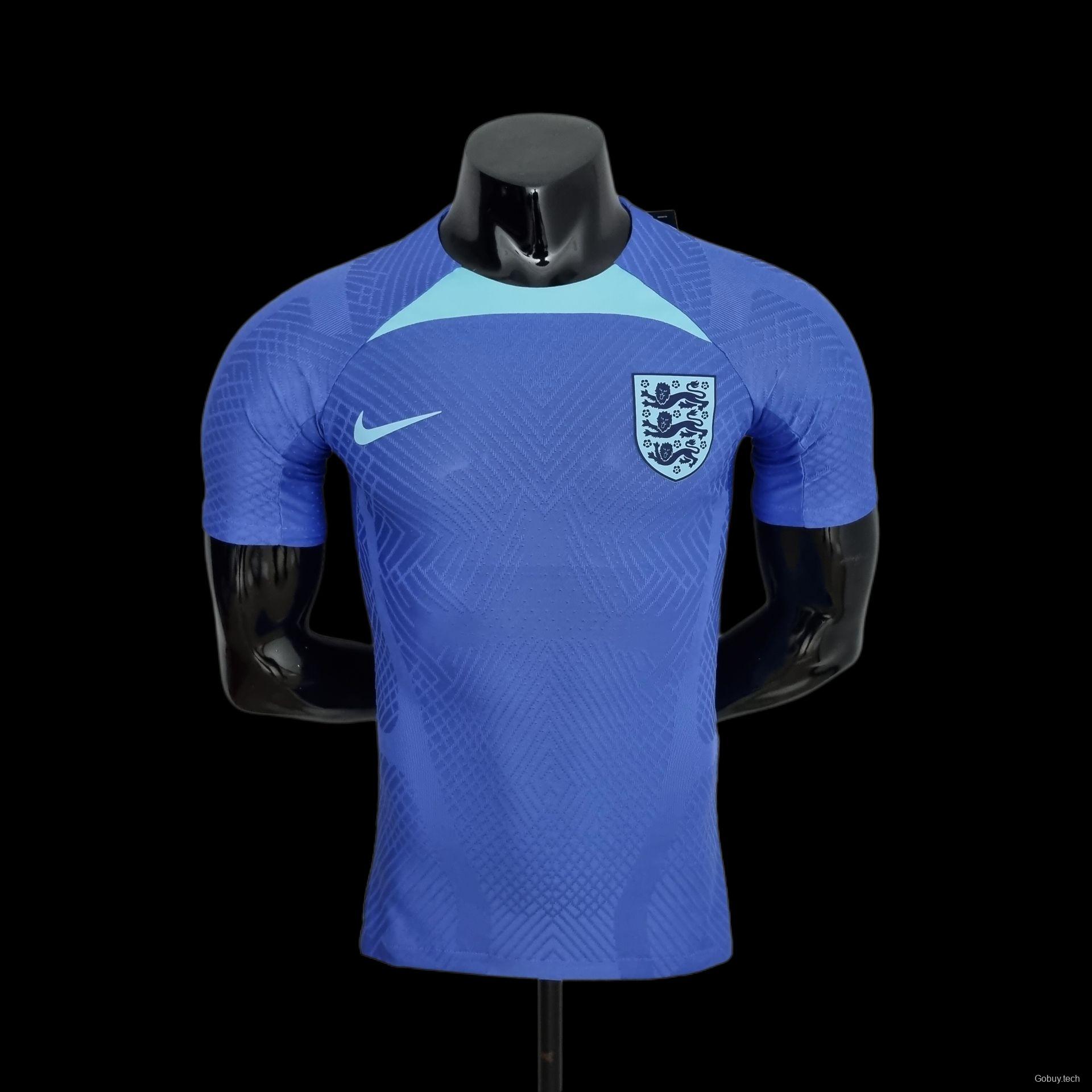 Player Version 2022 England Training Jersey Blue