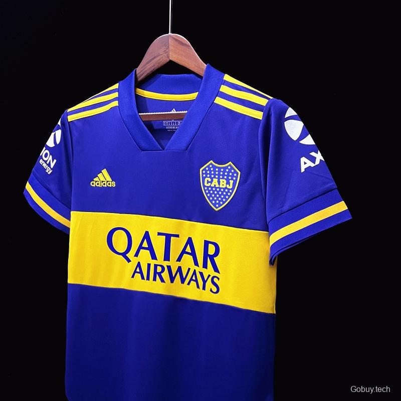 20/21 Boca Juniors Home Soccer Jersey