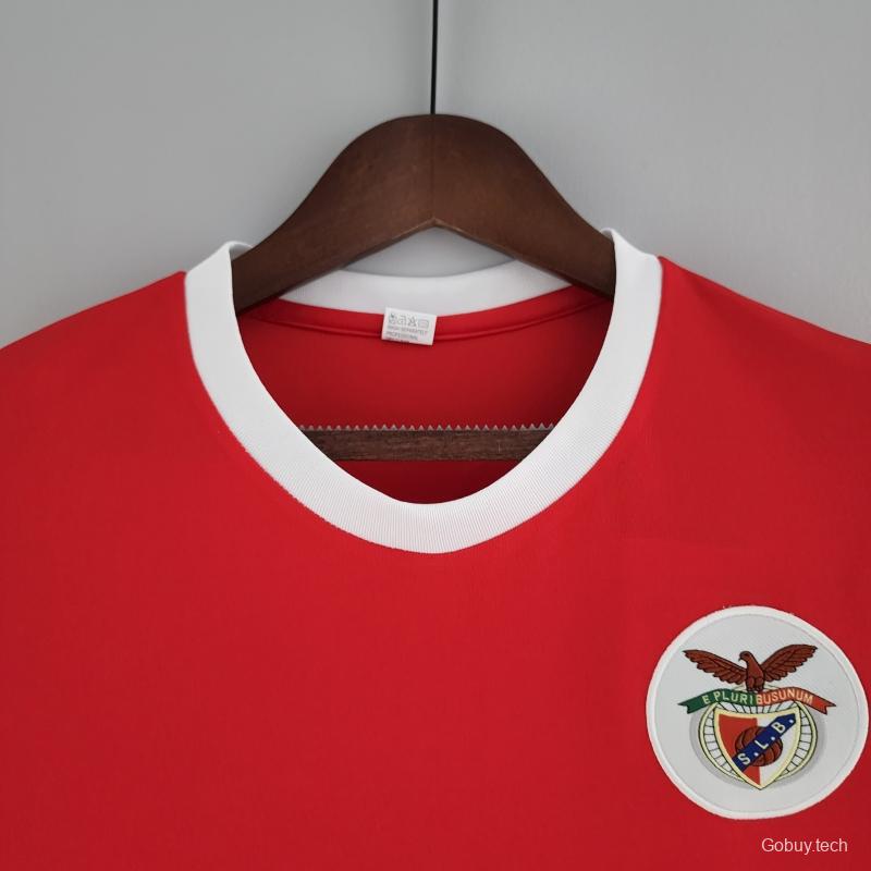 Retro 73/74 Benfica Home Soccer Jersey