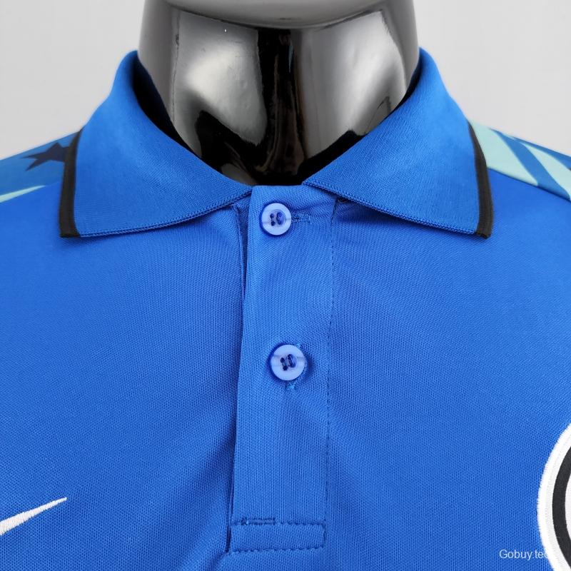 22/23 POLO Inter Milan Blue Jersey