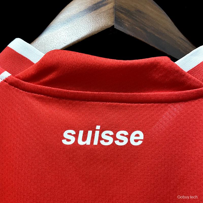 2022 Switzerland Home Soccer Jersey