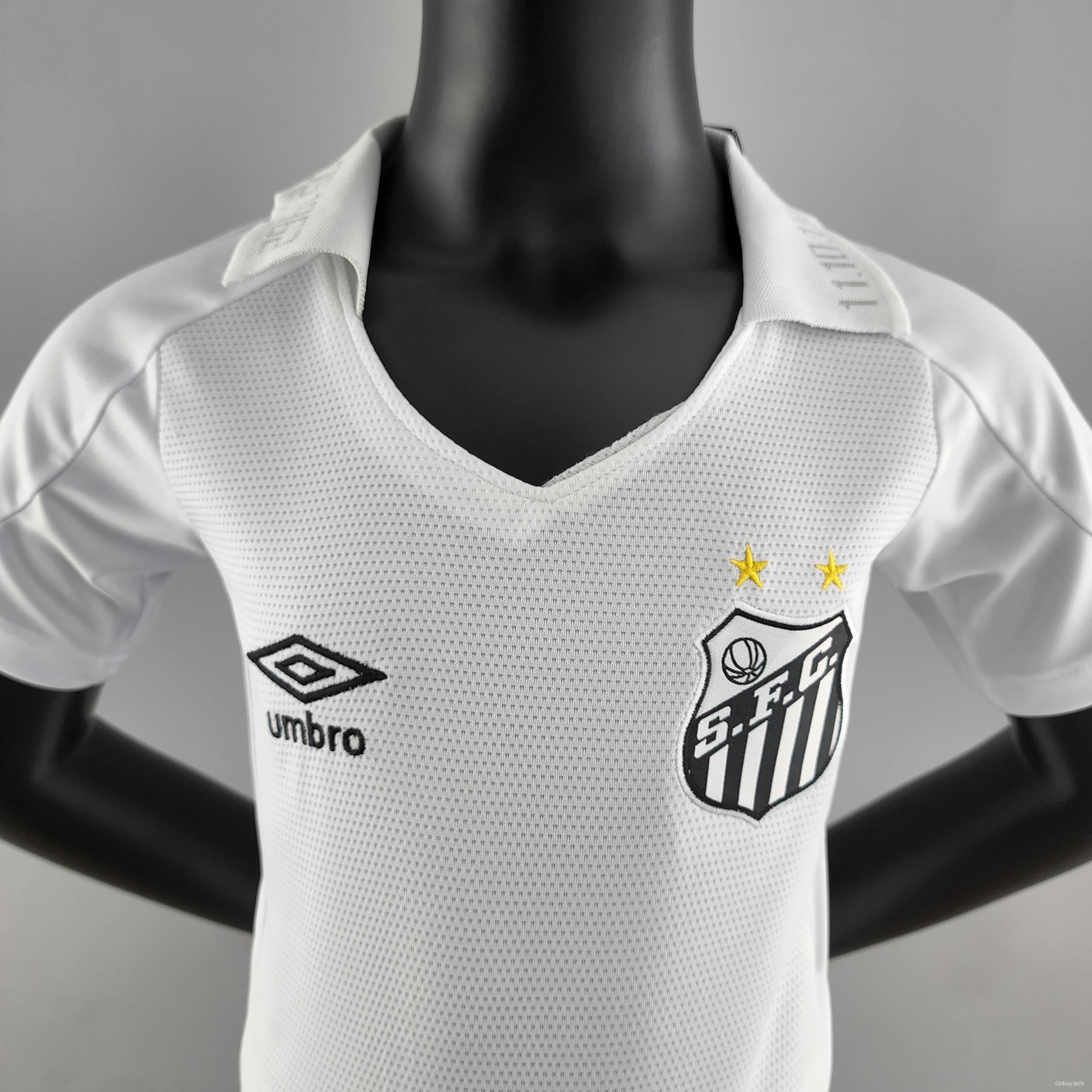 22/23 Santos Kids Home Size 16-28 Soccer Jersey