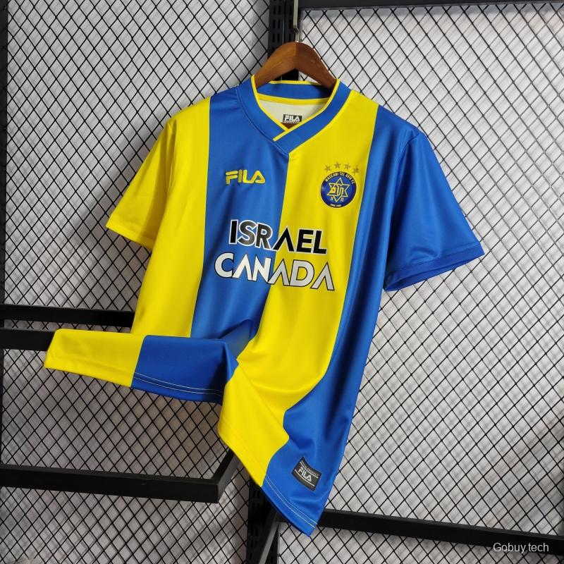 22/23 Maccabi Tel Aviv Home Soccer Jersey