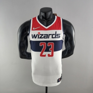 75th Anniversary JORDAN #23 Wizards Black Red White NBA Jersey