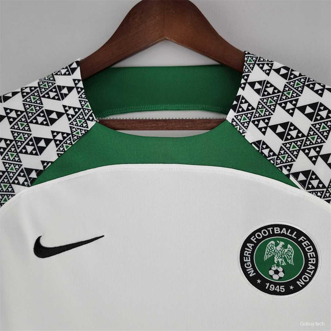 2022 Nigeria Home Soccer Jersey