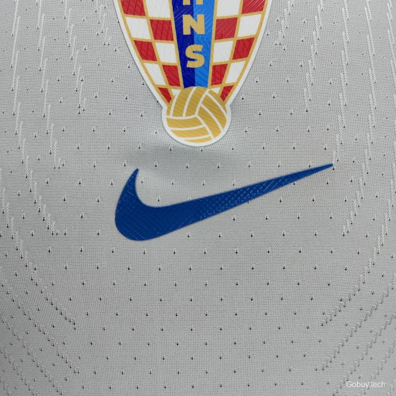 Player Version 2022 Croatia Home Soccer Jersey