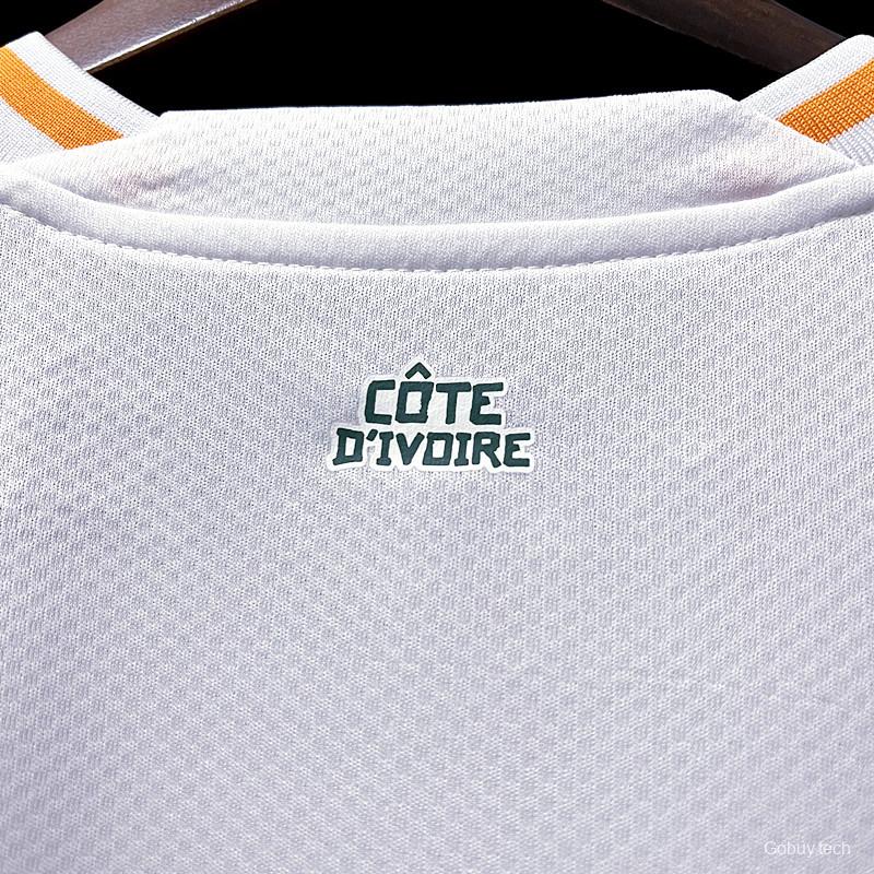 22/23 IVORY COAST Away White Jersey