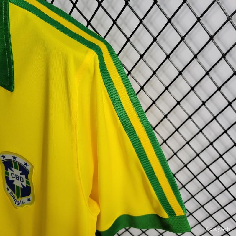 Retro 1997 Brazil Home Jersey