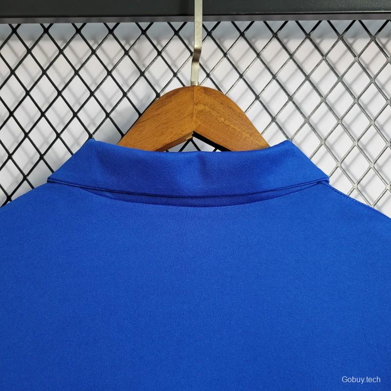 Retro 57-62 Brazil Away Blue Jersey