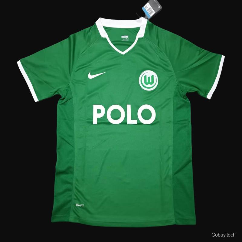 Retro 08/09 Wolfsburg Home Green Jersey