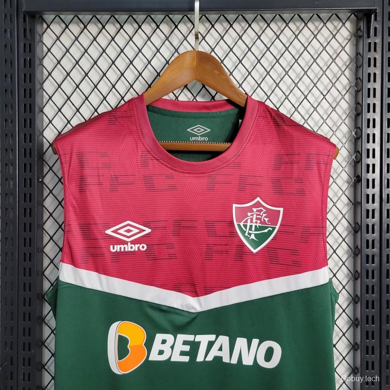 23-24 Fluminense Red/Green Training Jersey