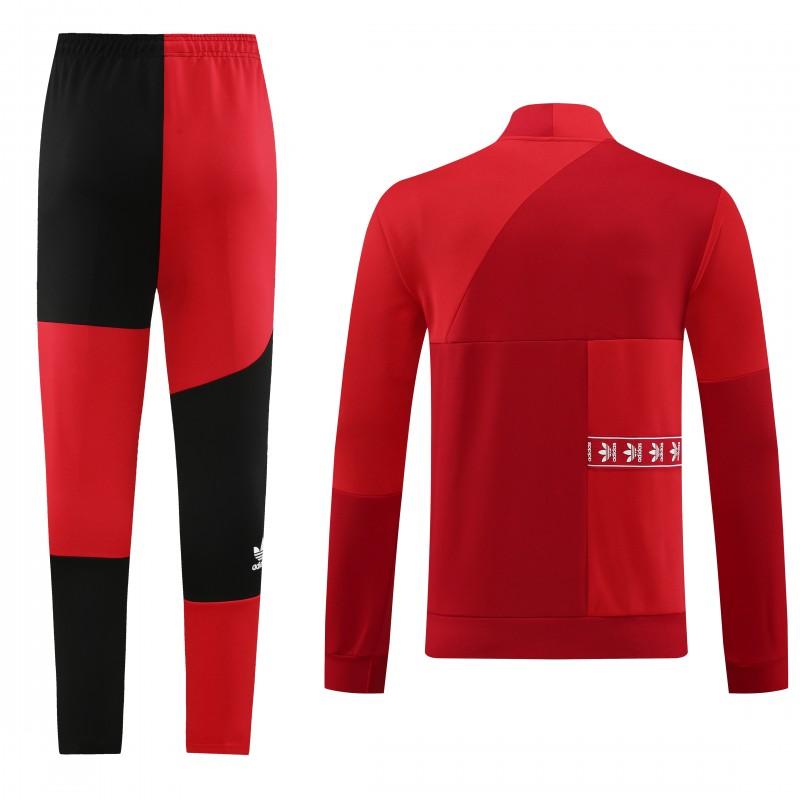 23/24 Adidas Original Wine/Red Full Zipper +Pants