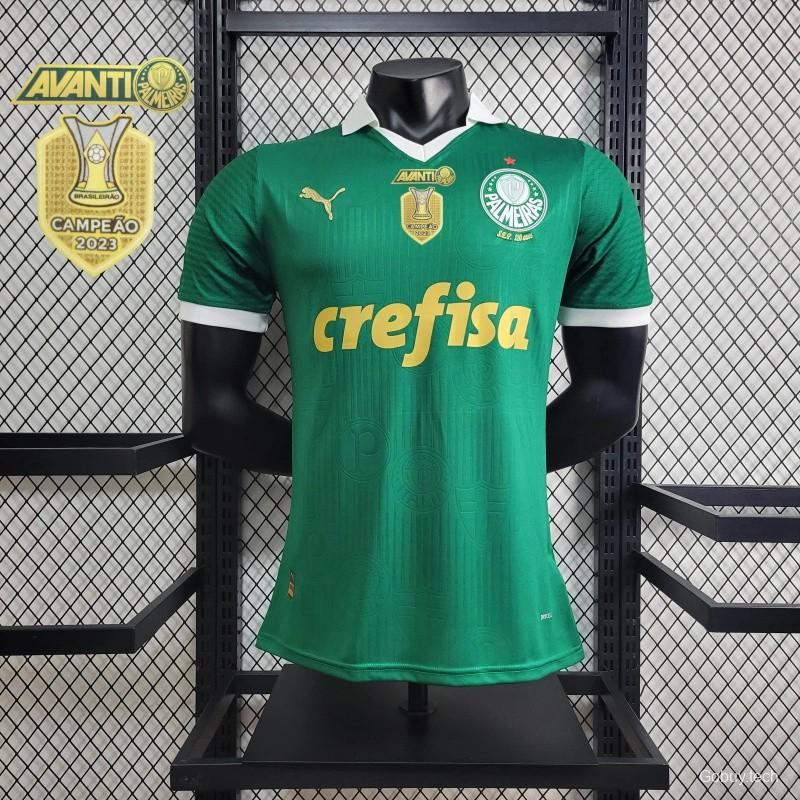 Player Version 24/25 Palmeiras Home Jersey+ All Sponsored