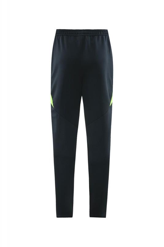 2024 Adidas Black/Green Full Zipper Jacket+Pants