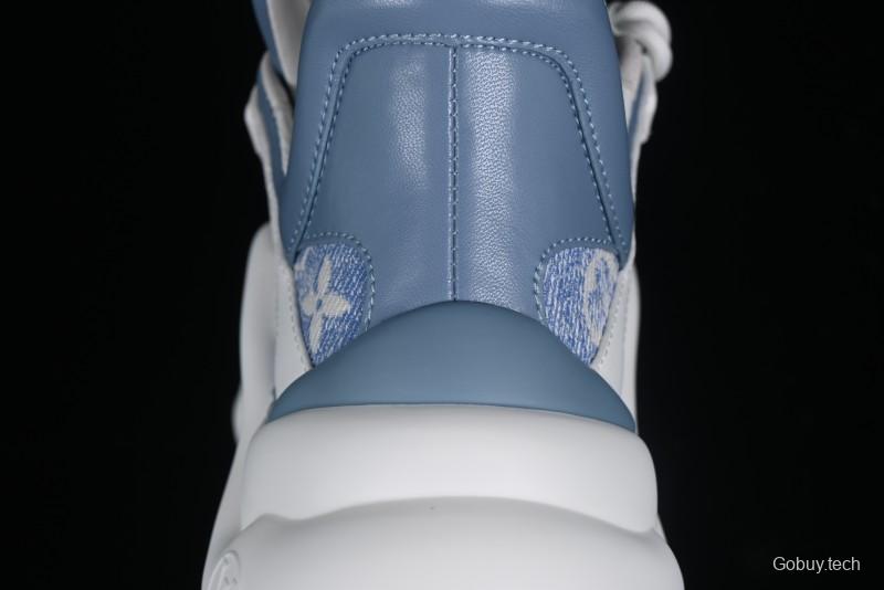 Louis Vuitton Archlight Sneakers with Wave-shaped Sole and Oversized Tongue - MBJ0