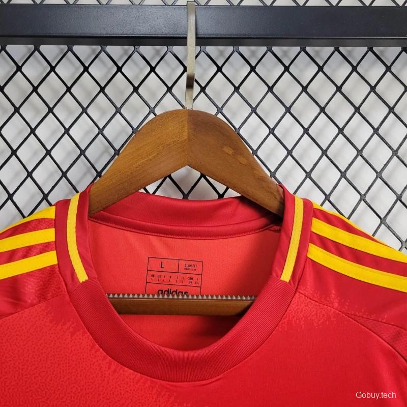 2024 Spain Home Jersey