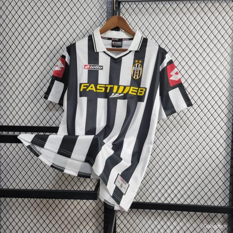 Retro 01/02 Juventus Home Jersey