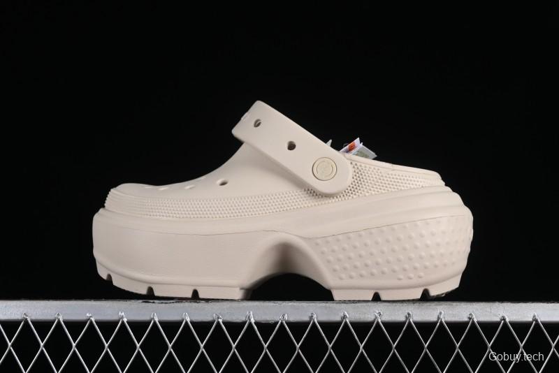 Crocs Classic Clog Snow House Retro Beach Clogs with Adjustable Heel Strap - B.D4