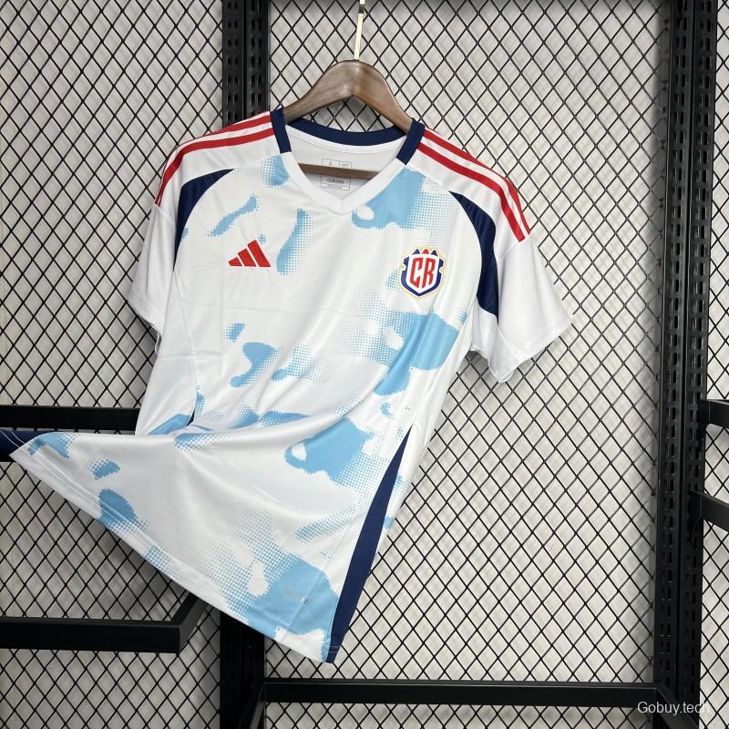 2024 Costa Rica Away White Jersey