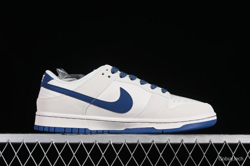 Supreme x Nike SB Dunk Low Casual Skate Shoes with Zoom Air Cushion - DQ1098-335