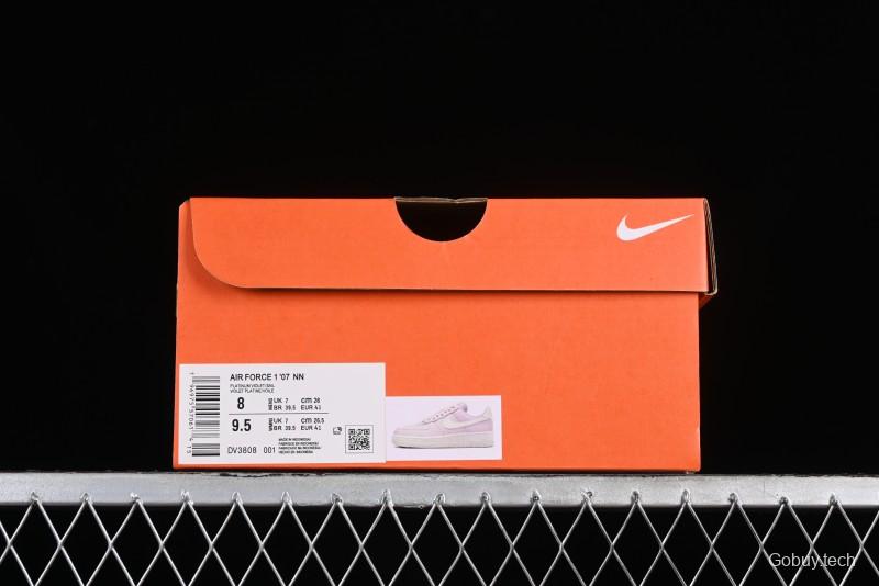 Nike Air Force 1 '07 Low Casual Sneakers with Full-Length Air Cushion - DV3808-001